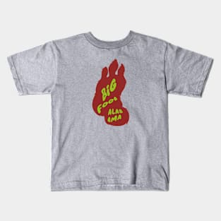 Bigfoot Alabama Kids T-Shirt